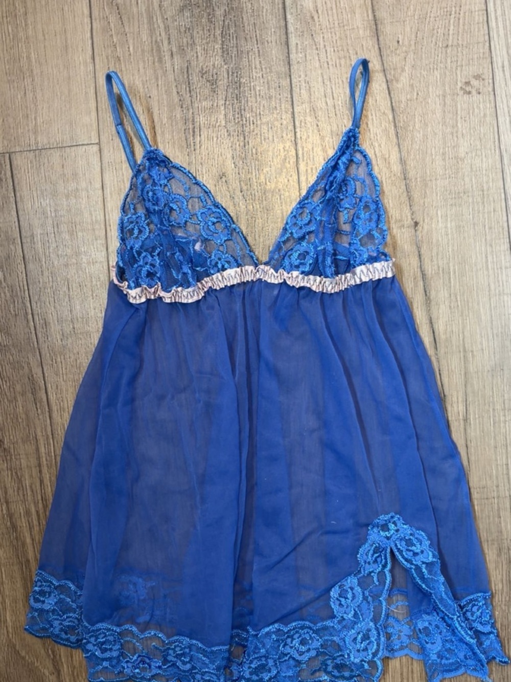 Y2K: Fredrick’s of Hollywood: Babydoll Lace Slip dress: Size small